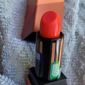 Tetris red lip blam. Swatched once.